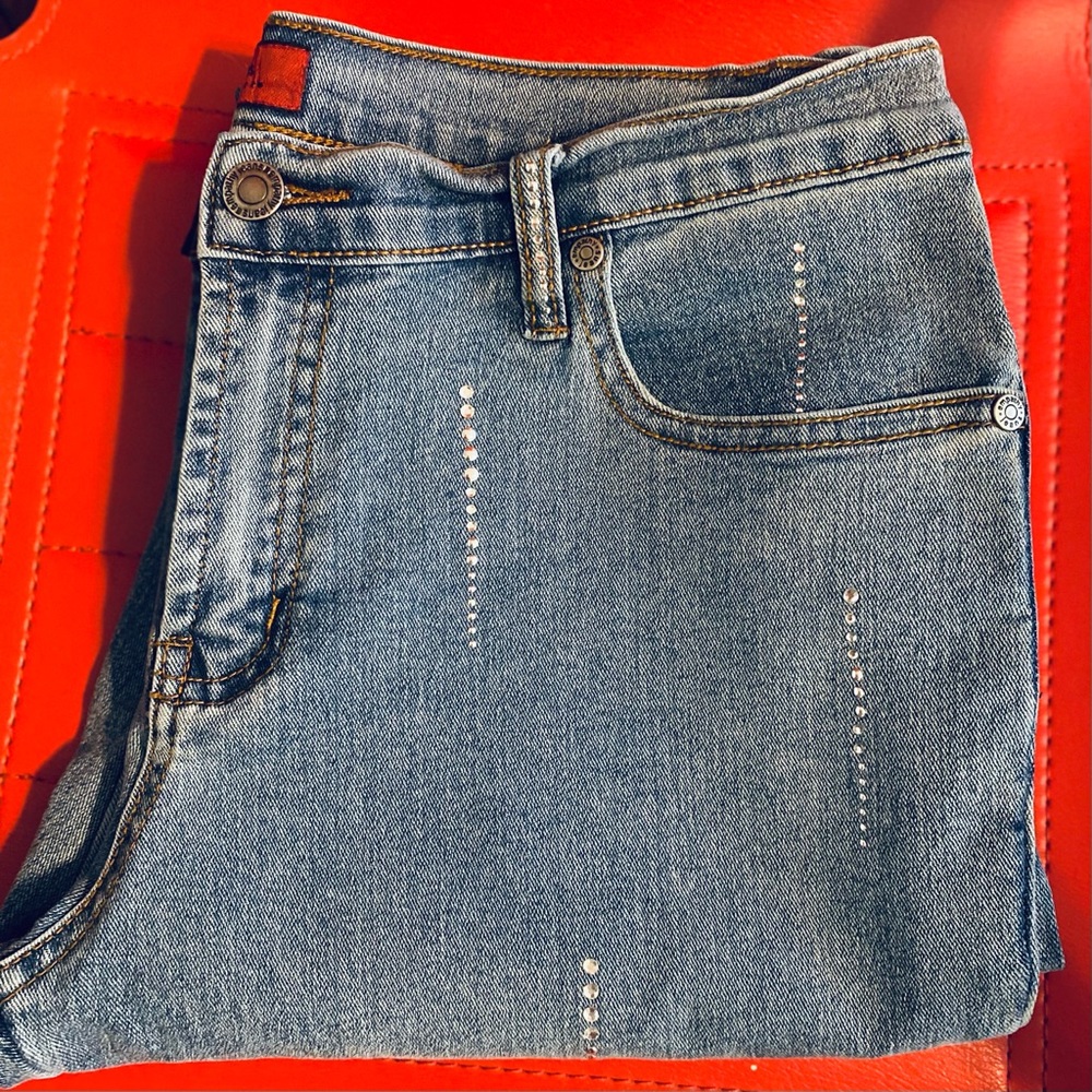 Empathy Jeans Size 8 Silver Design